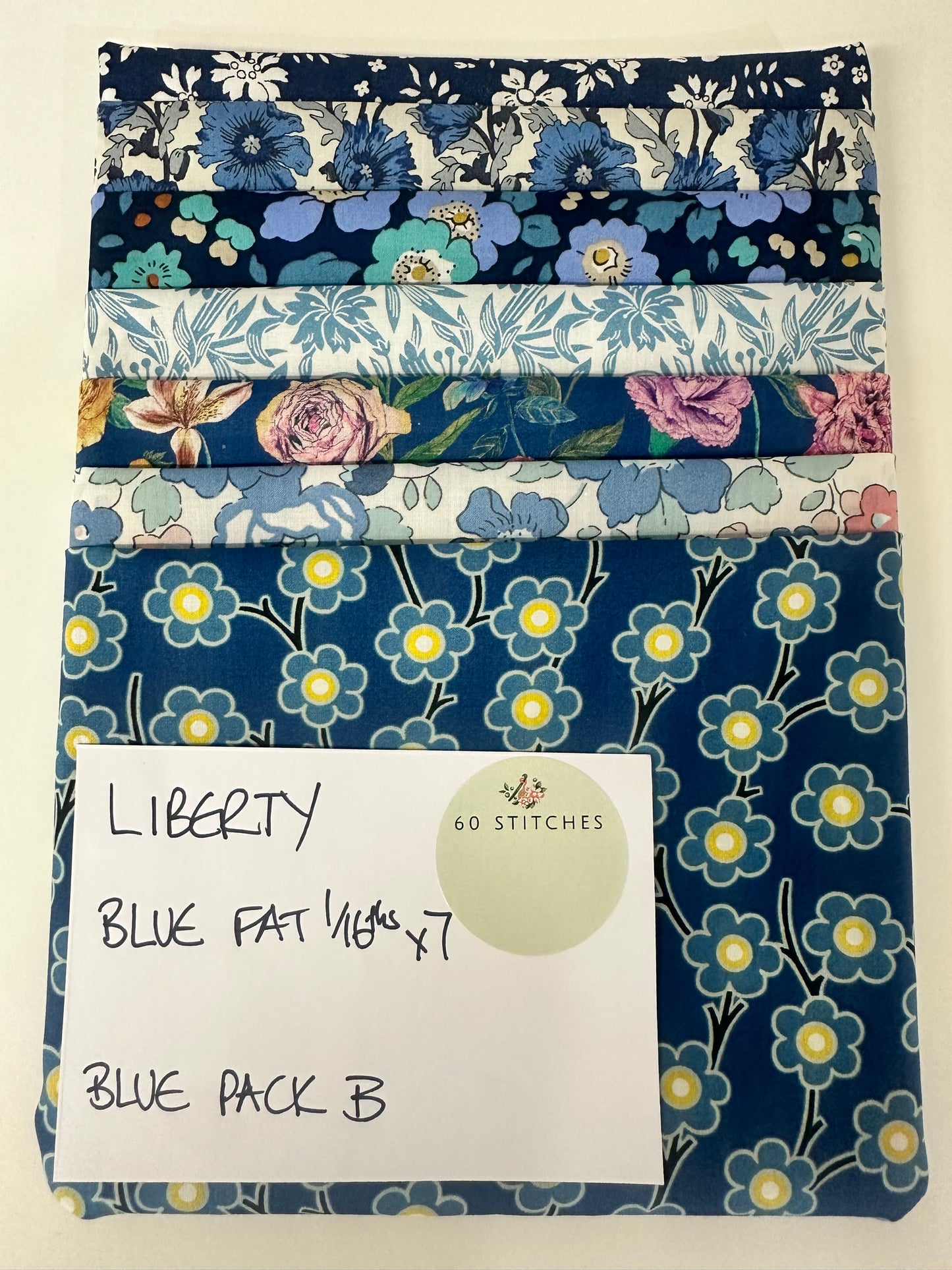 Liberty Blue Fat 1/16s - Pack B