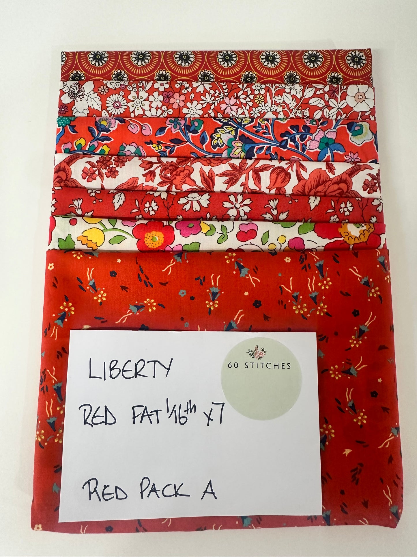 Liberty Red Fat 1/16s - Pack A