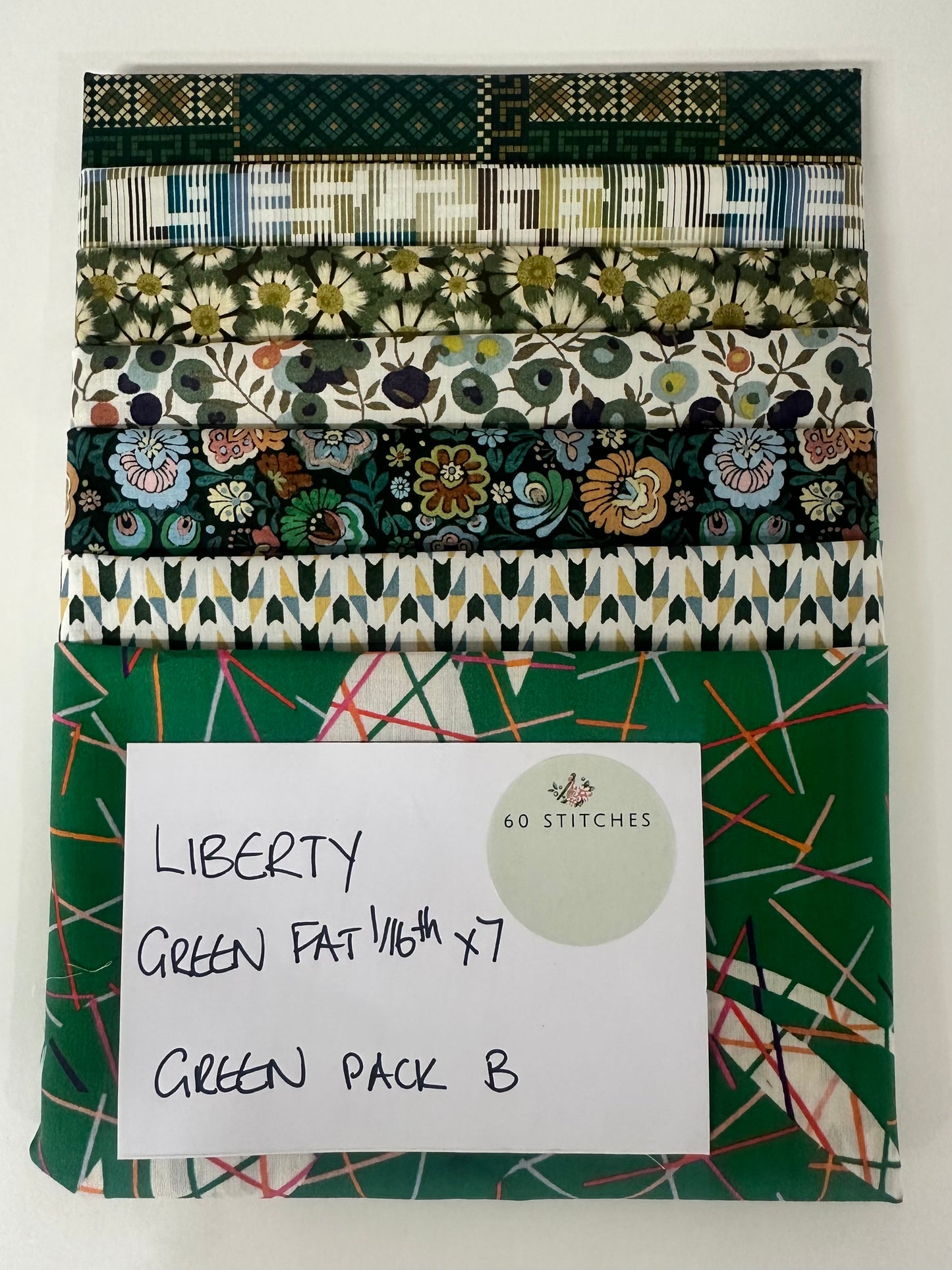 Liberty Green Fat 1/16s - Pack B