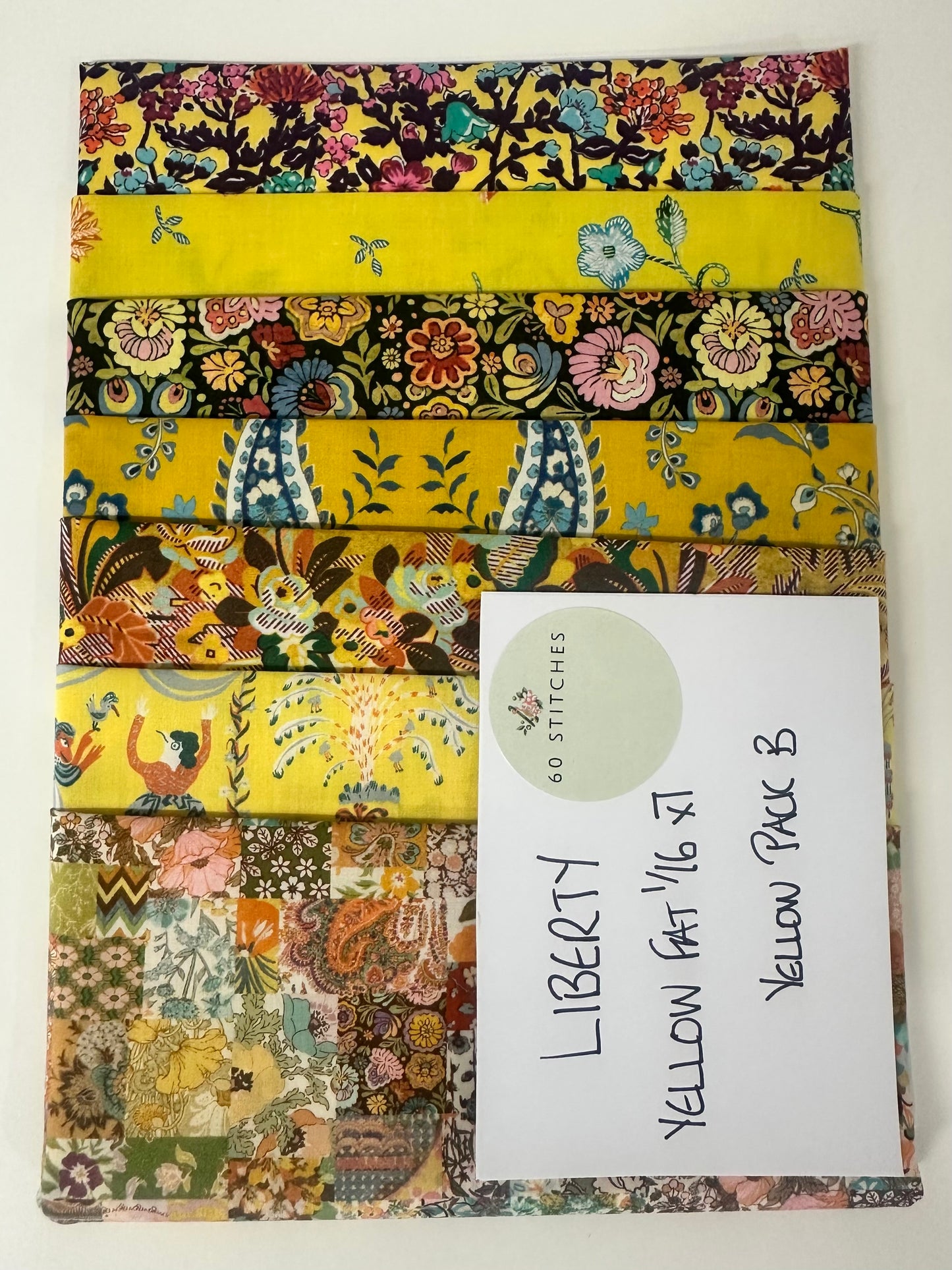 Liberty Yellow Fat 1/16s Pack B