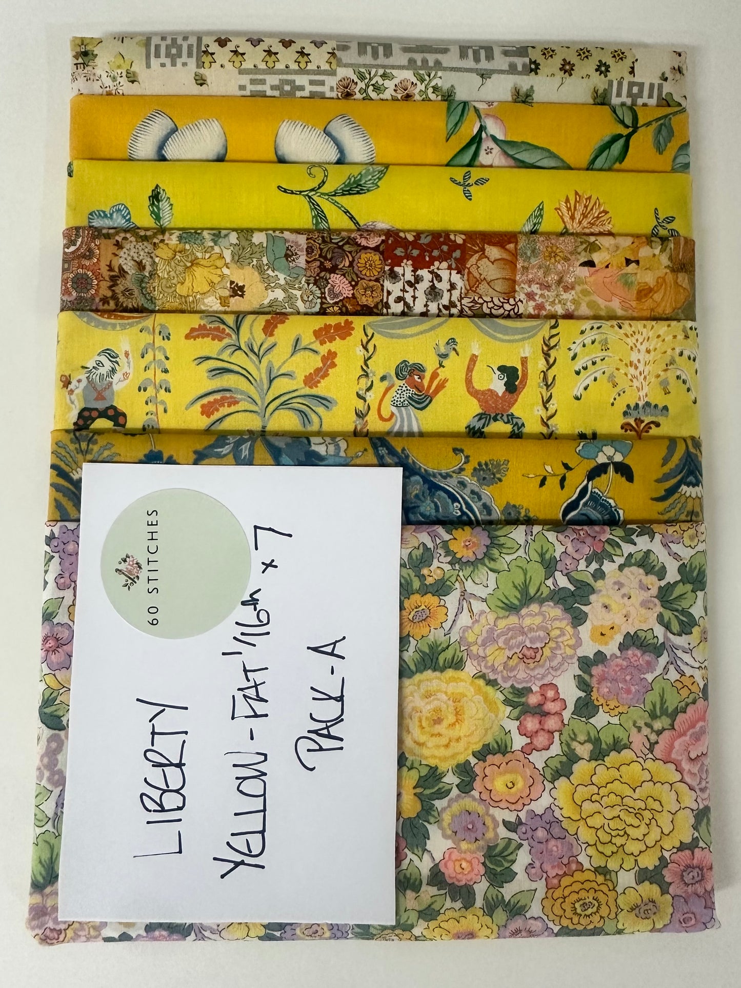 Liberty Yellow Fat 1/16s - Pack A