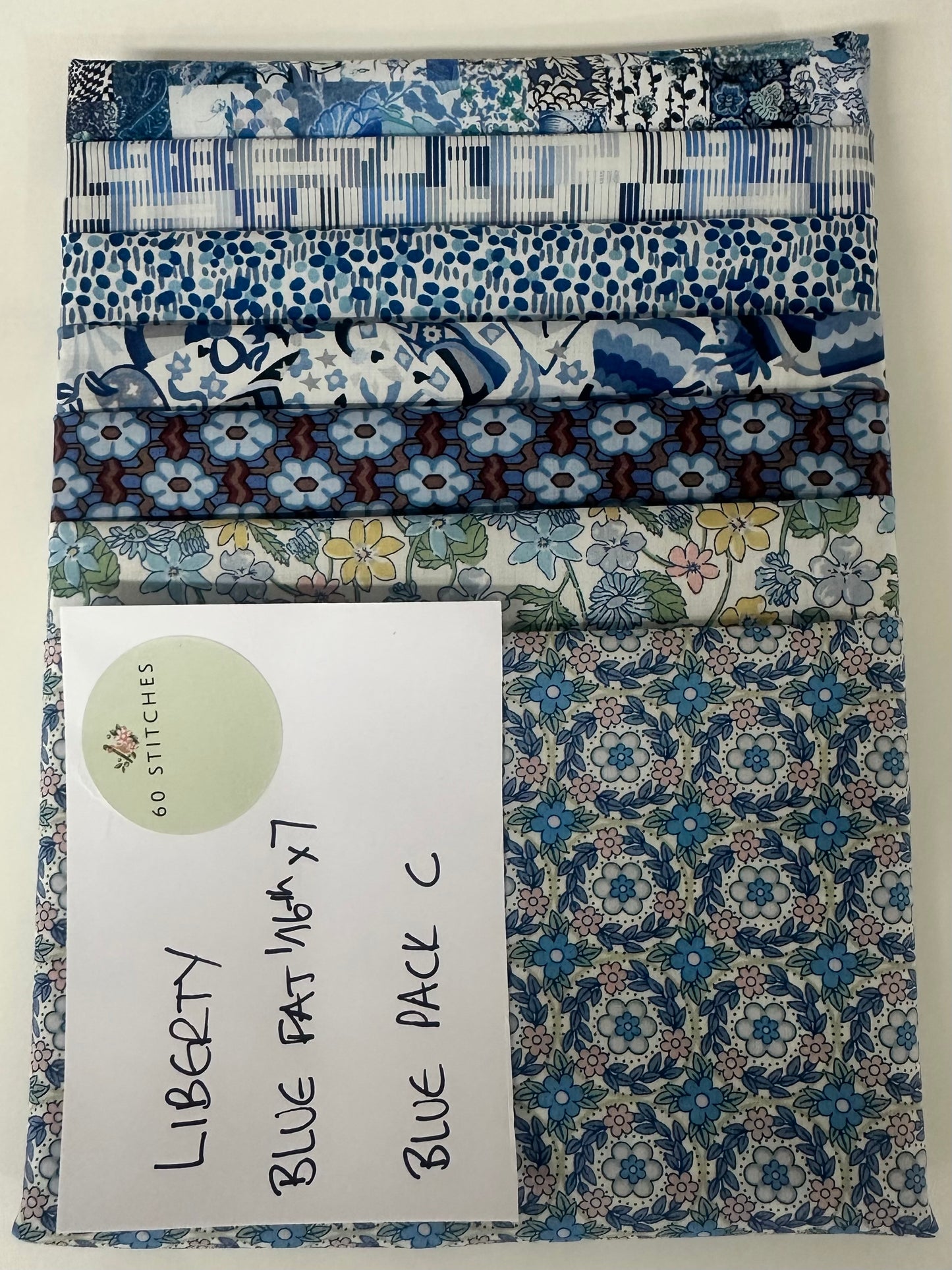 Liberty Blue Fat 1/16s - Pack C