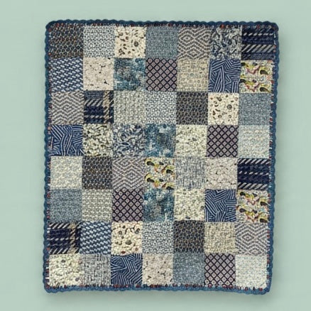 Crochet Trim Blanket - pattern by Tied with a Ribbon