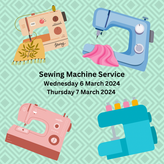 Sewing Machine Repair - Wednesday 6 March and Thursday 7 March