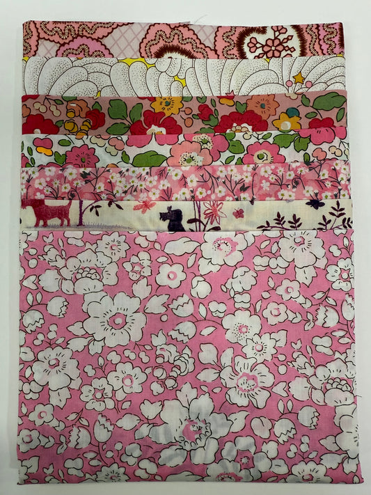 Liberty Packs - 7 x Fat 1/16's - Pink