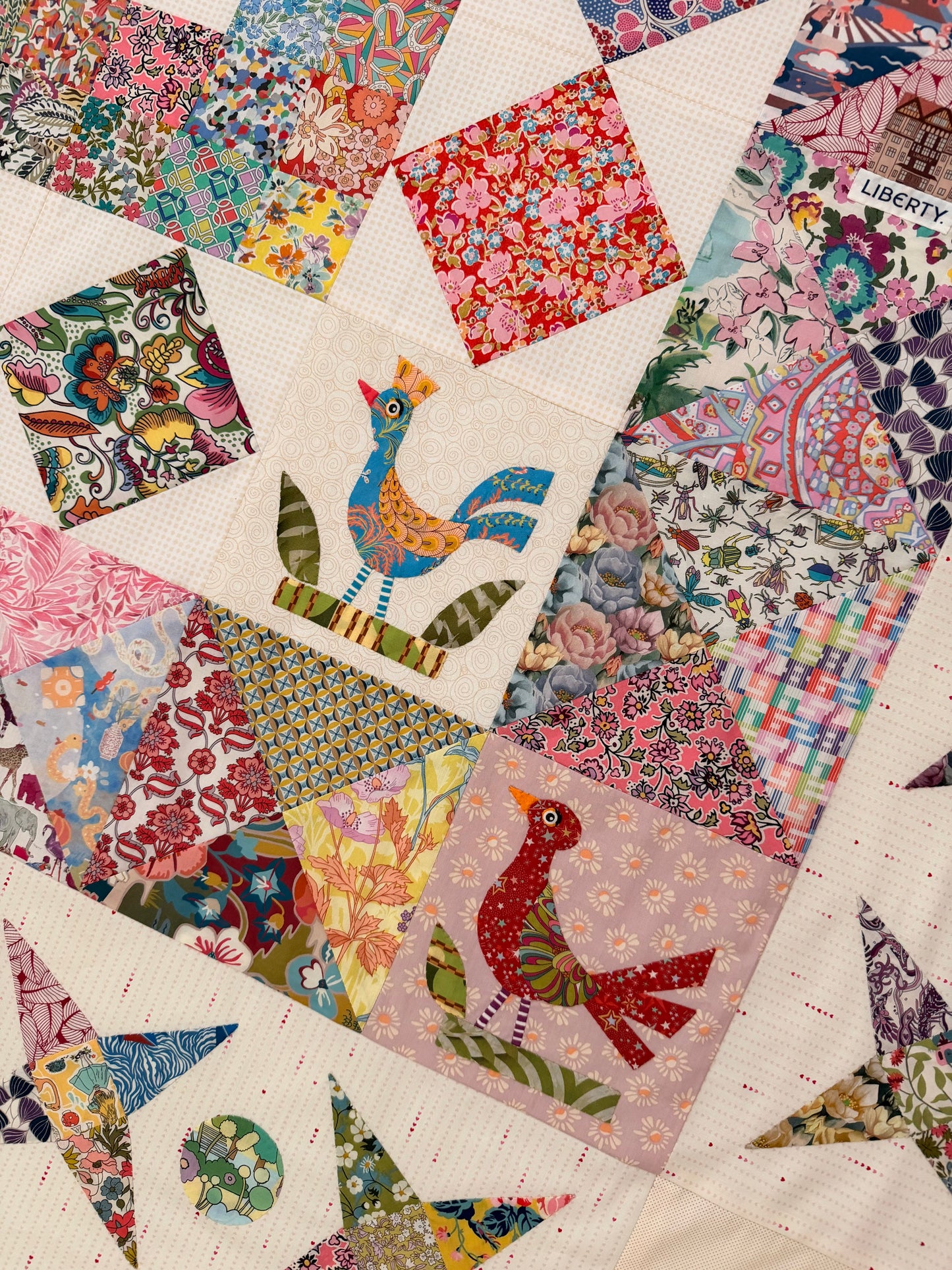 Birdsong - Block of the Month 2026 - $50 deposit/holding fee