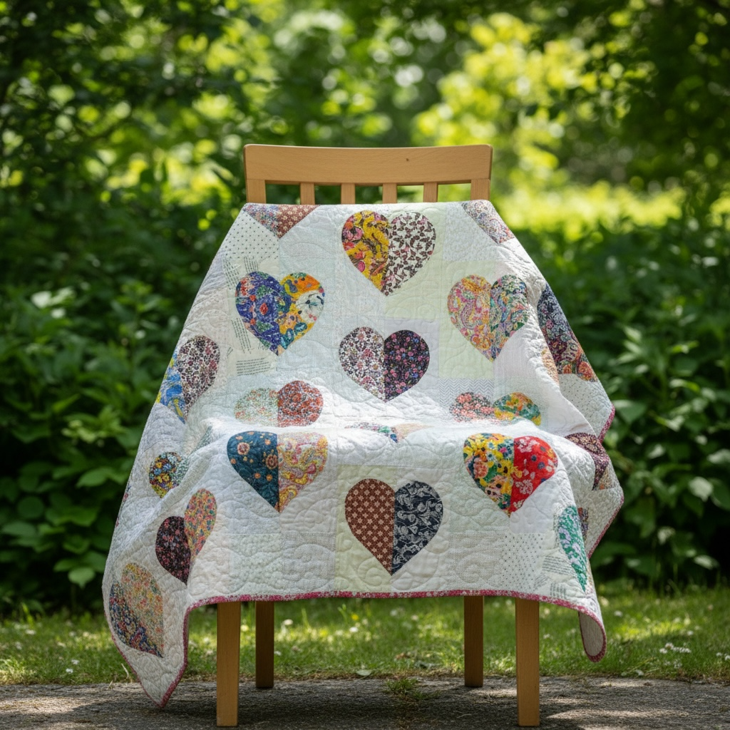 Groove is in the Heart Quilt Kit