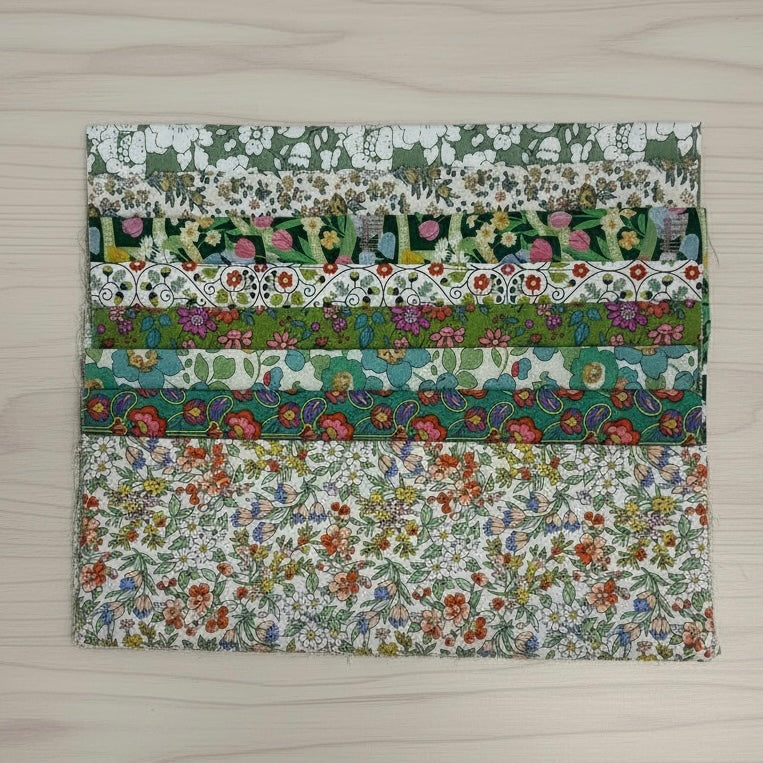 Liberty Tana Lawn - Fat 1/16 x 8 pack - Betsi Green