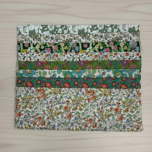 Liberty Tana Lawn - Fat 1/16 x 8 pack - Betsi Green