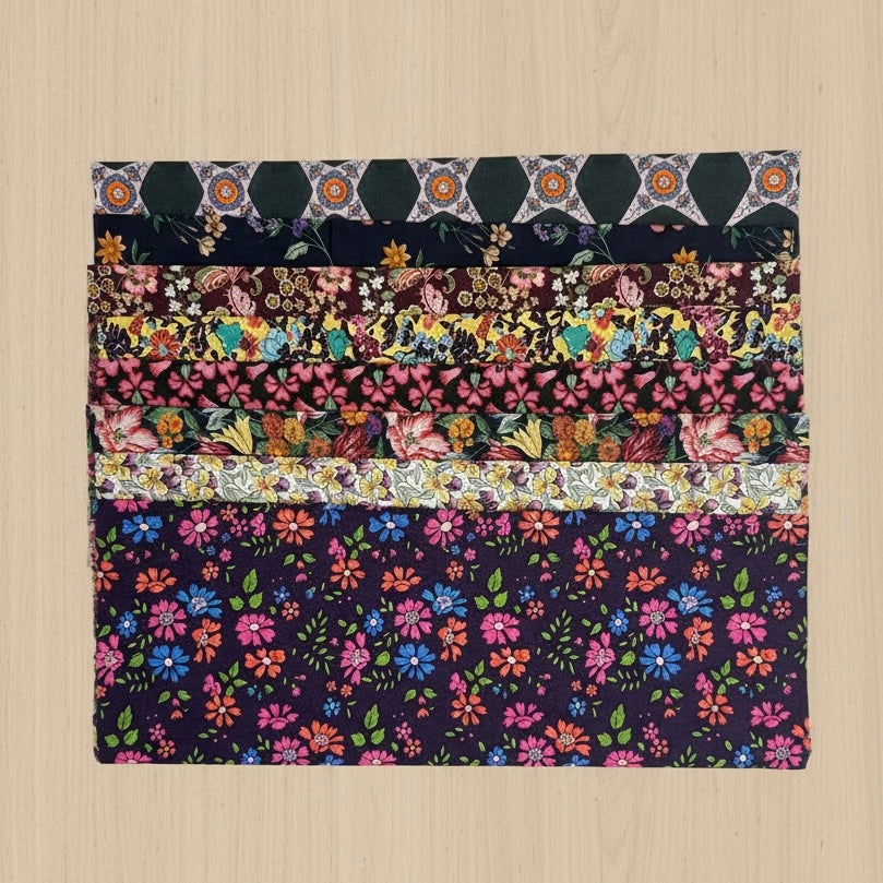 Liberty Tana Lawn - Fat 1/16 x 8 pack - Perfect Purples