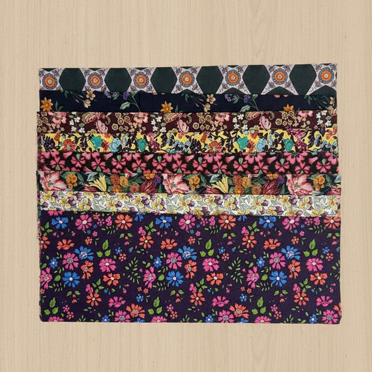 Liberty Tana Lawn - Fat 1/16 x 8 pack - Perfect Purples