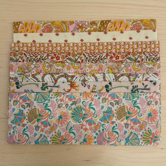 Liberty Tana Lawn - Fat 1/16 x 8 pack - Orange