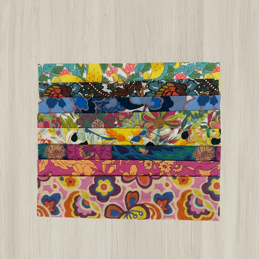 Liberty Tana Lawn - Fat 1/16 x 8 pack - Bold and Brights A