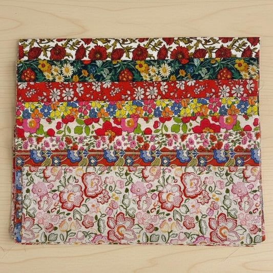 Liberty Tana Lawn - Fat 1/16 x 8 pack - Red