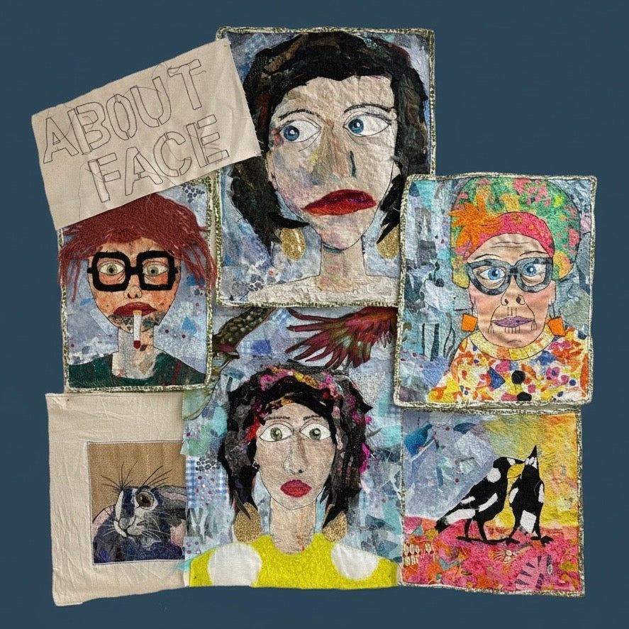 About Face - Textile Art with Karen Ferrier