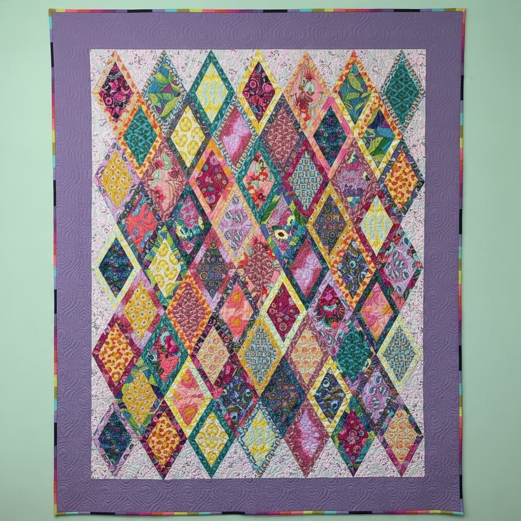Diamonds are a Girls Best Friend - Kit - Pattern by Lynne Wilson